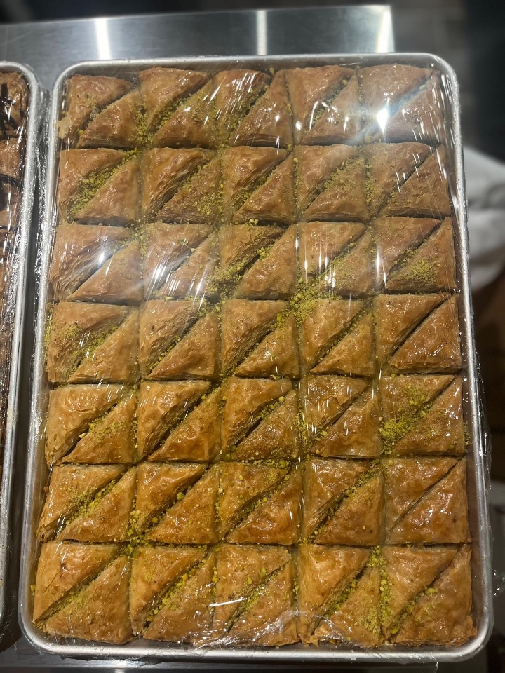 Pistachio Baklava.