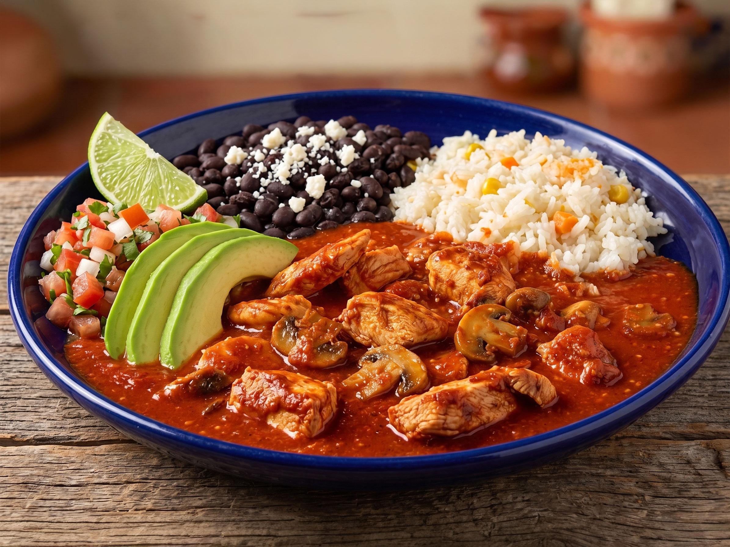 Pollo a La Diabla.