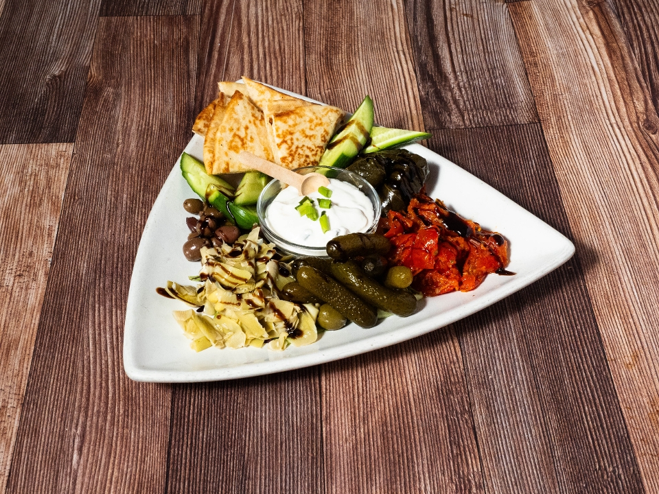 Mezze Plate (Vegetarian).