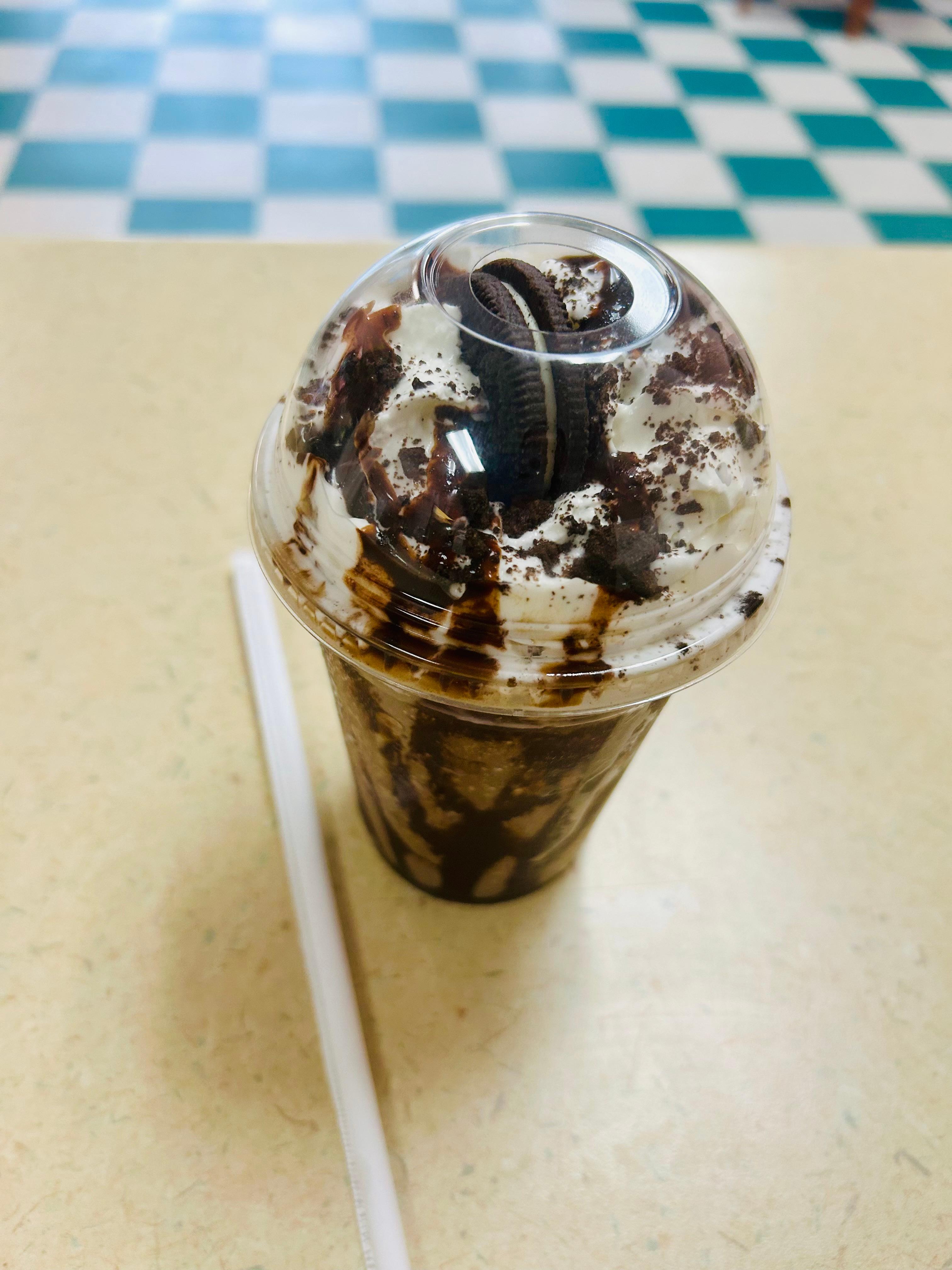 Oreo Frappe.