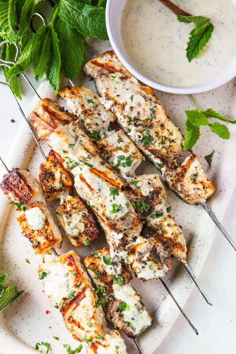 XHIPIAS (SWORDFISH) KEBAB.