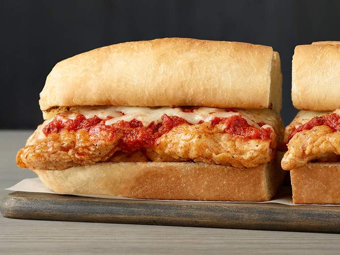 Chicken Parm Sub.