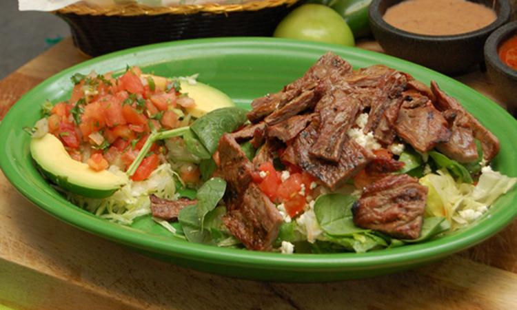 Carne Asada Salad.