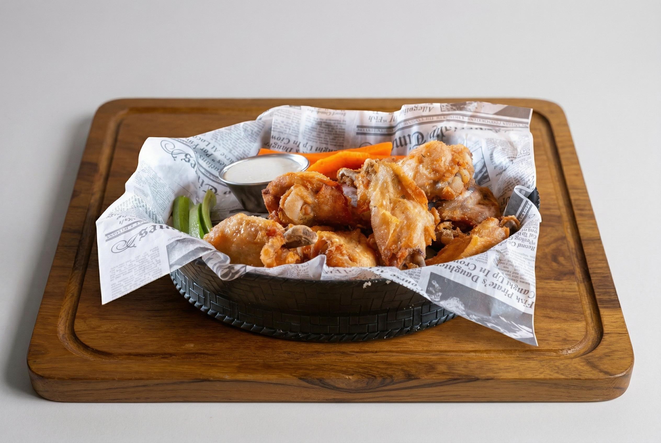 24-Hour Confit Wings.
