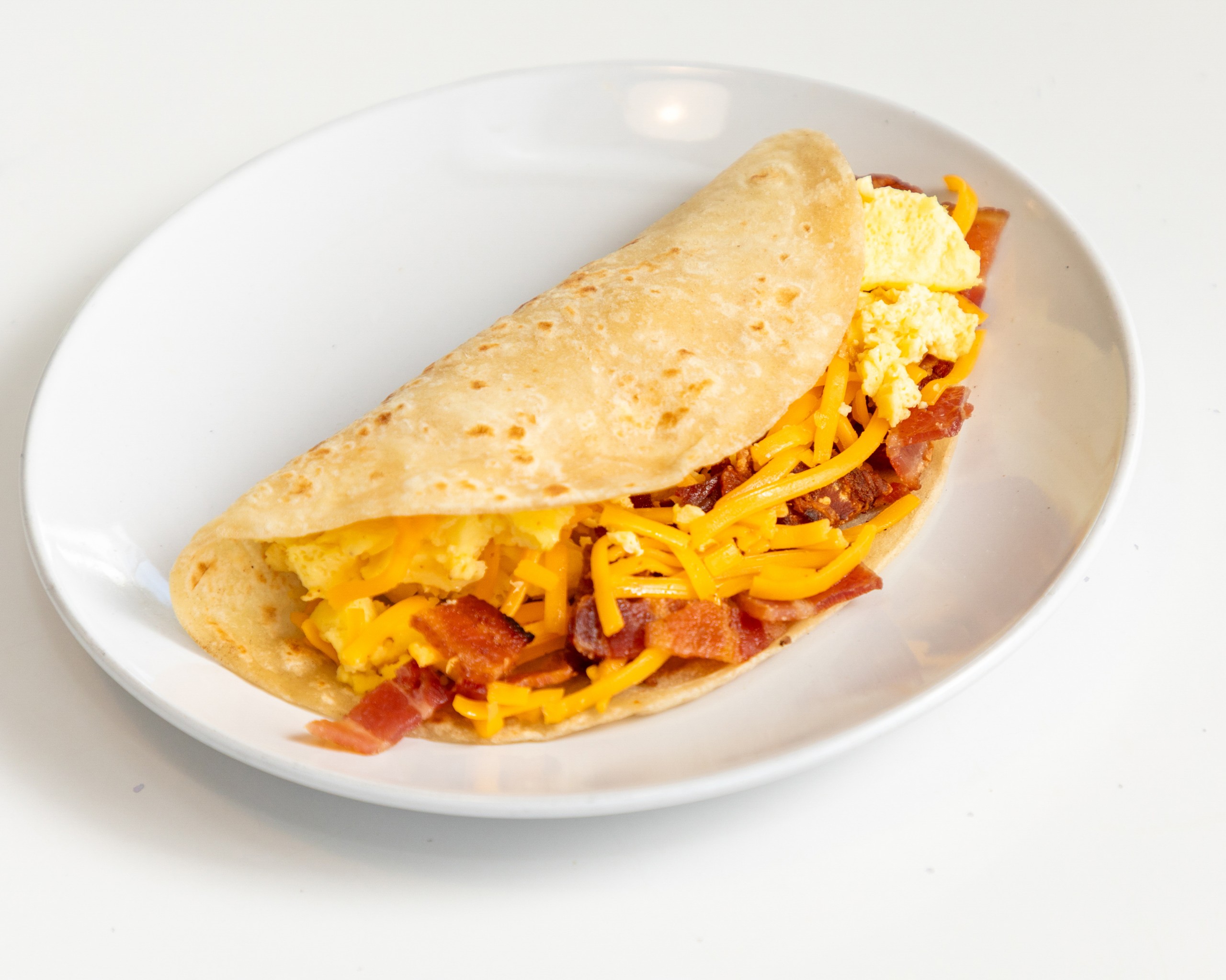 Fresh Breakfast Burritos.