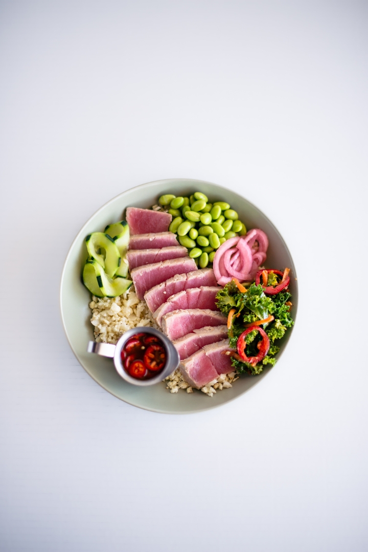 Ahi Tuna Bowl.