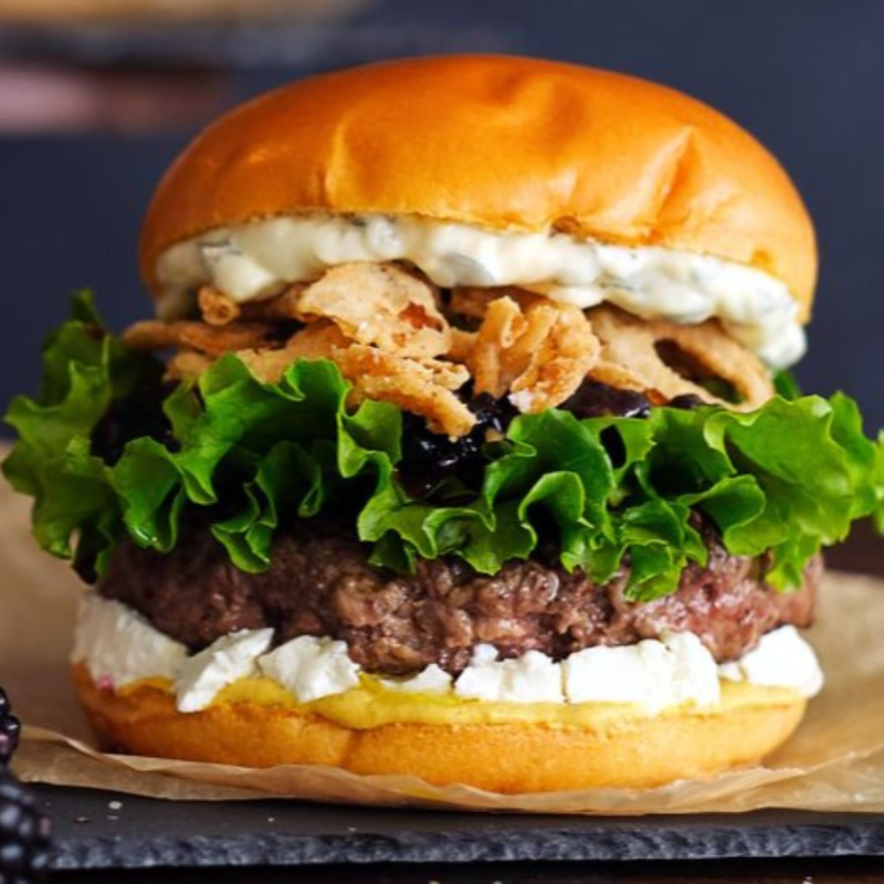 Lamb Masala Burger.