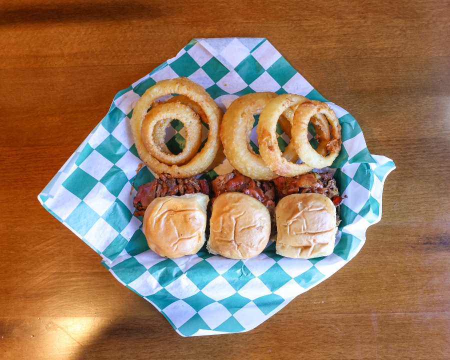 Brisket Sliders.