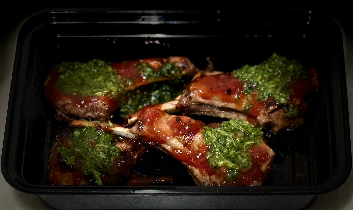 Yakitori Grilled Lamb Chops.