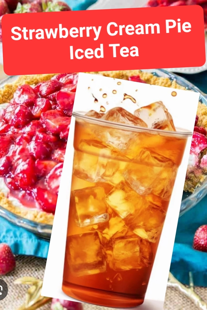 Strawberry Cream Pie Tea.