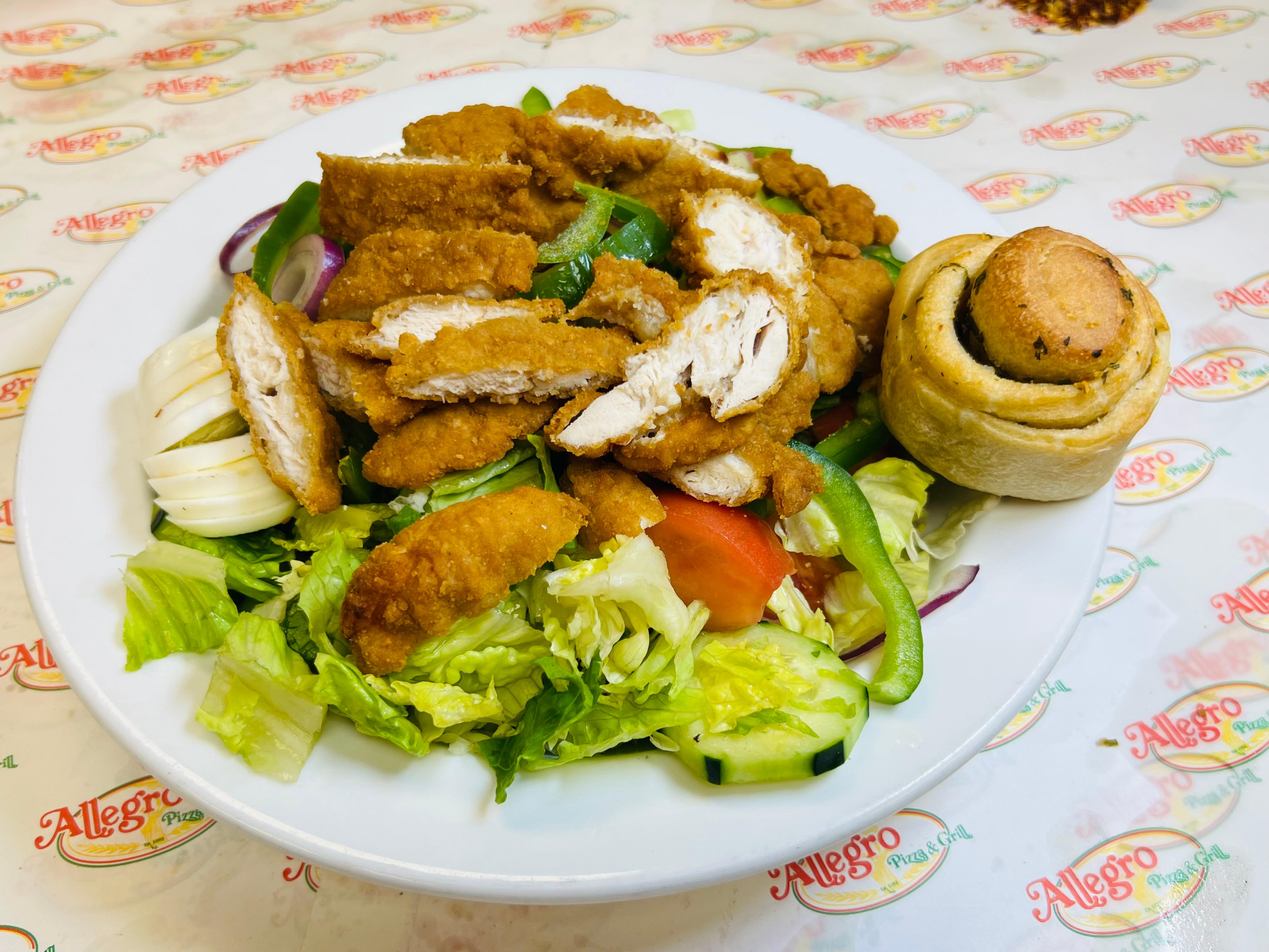 Crispy Chicken Garden Salad.