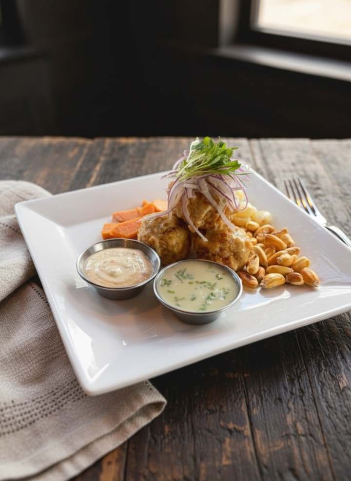 Ceviche Frito.