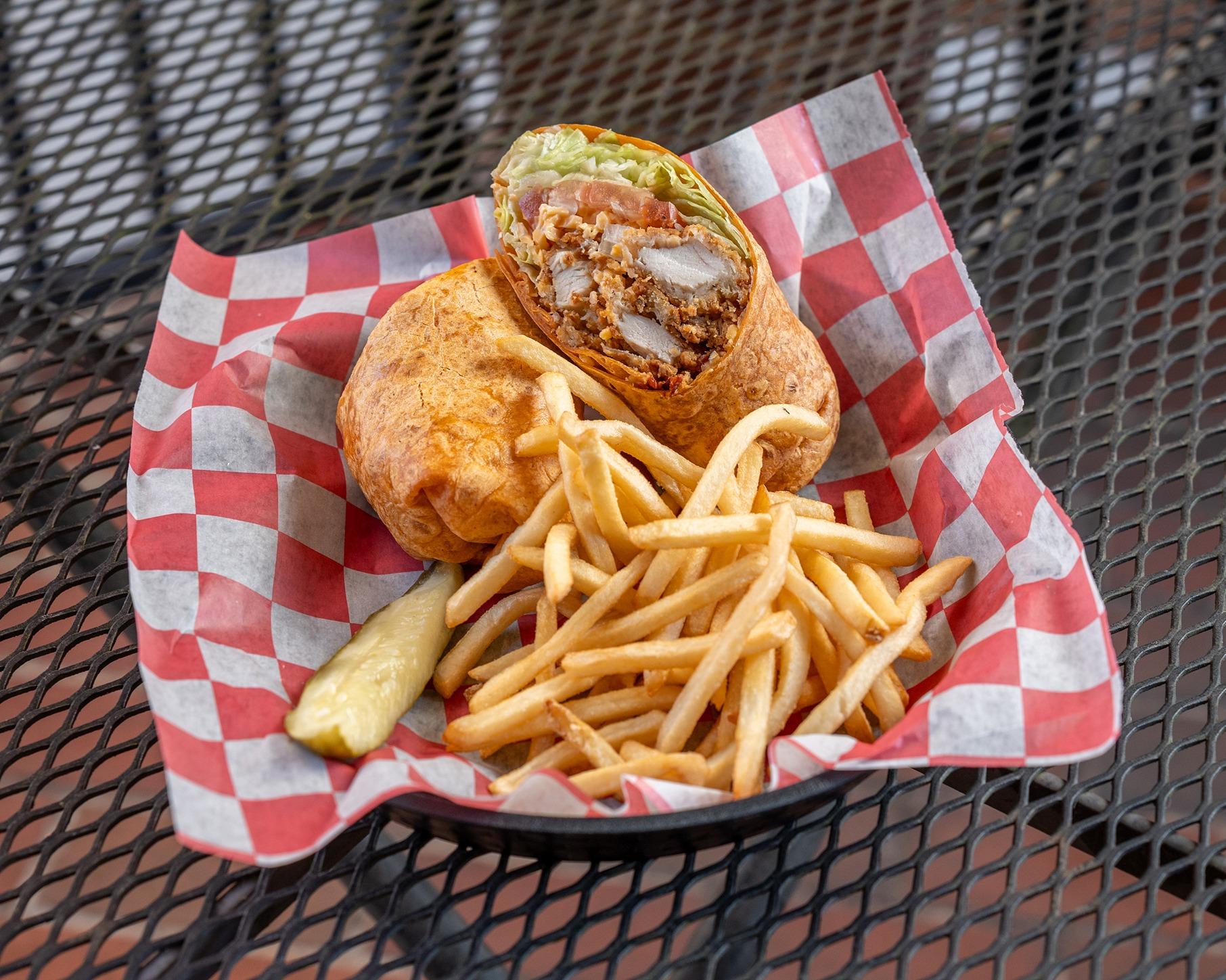 Chicken Bacon Ranch Wrap.