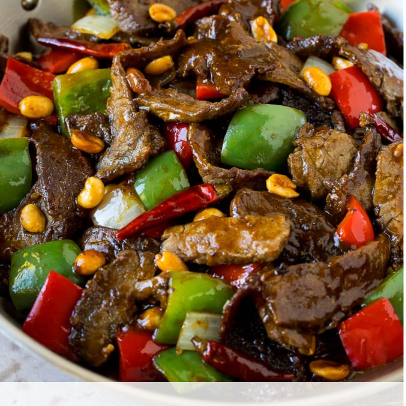 KUNG PAO BEEF.