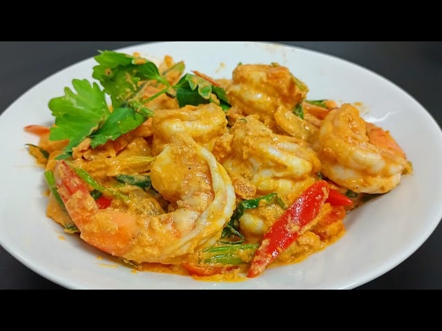 Pattaya Curry Shrimp.
