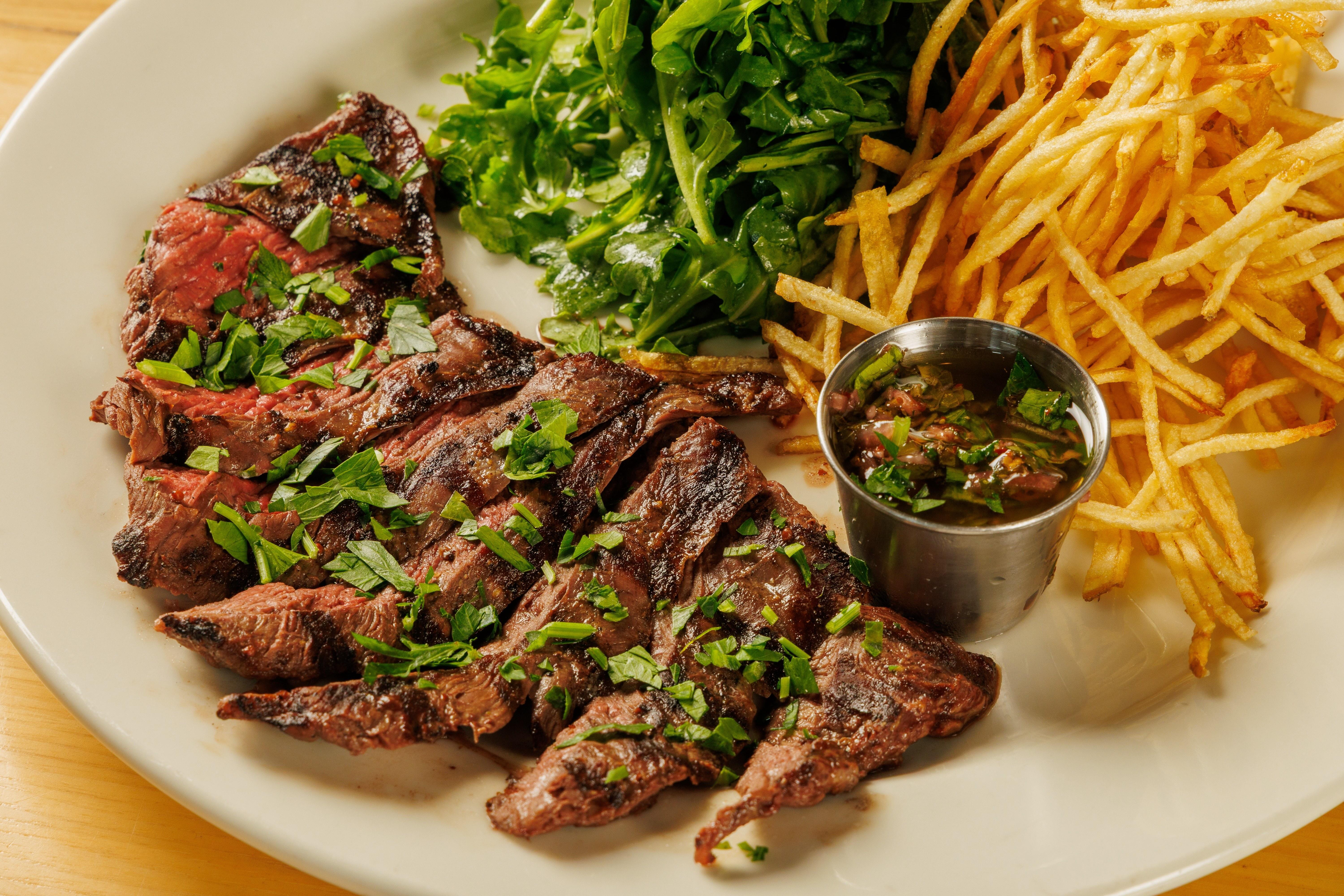 Chimichurri Skirt Steak.