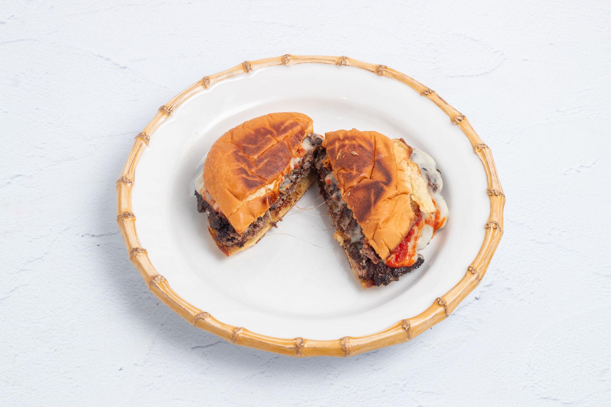 Double Meatball Burger.