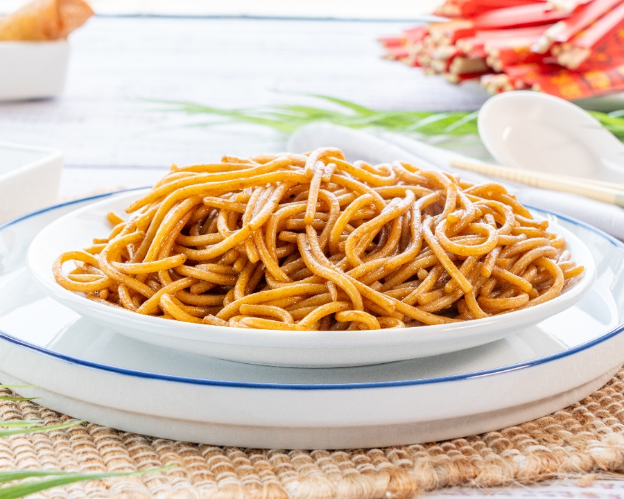 PLAIN LO-MEIN.