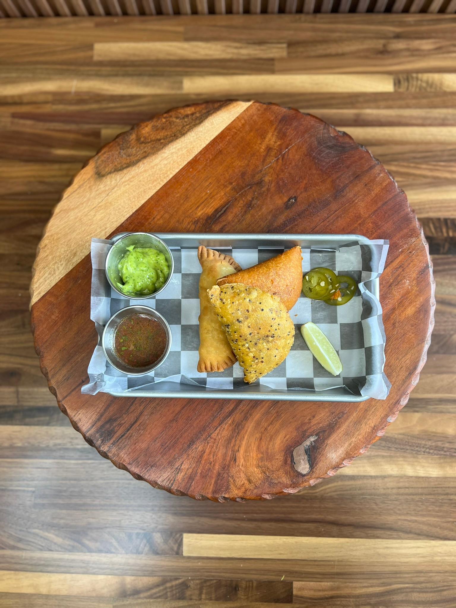 Empanadas Sampler.