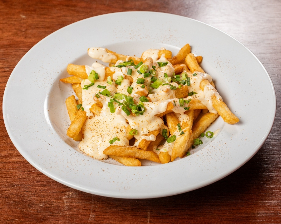 Old Bay Cheese Fries.
