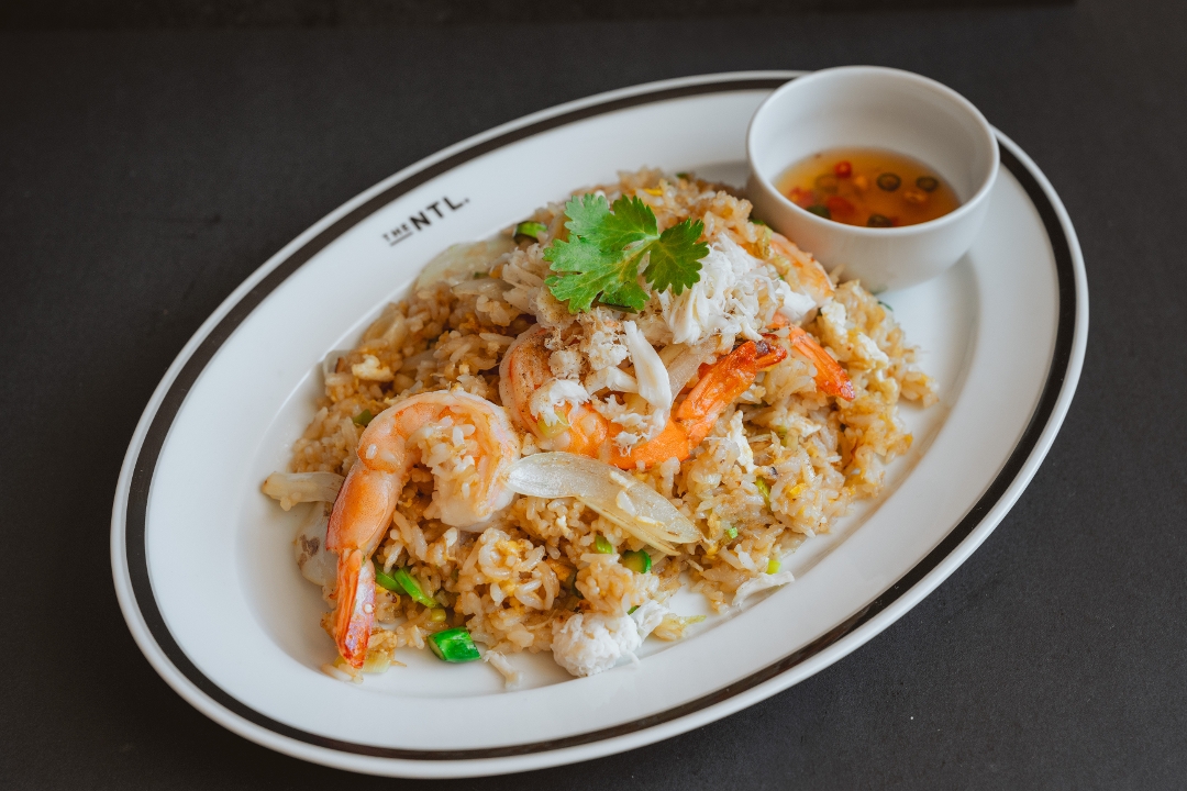 Shrimp & Crab Fried Rice (GF).