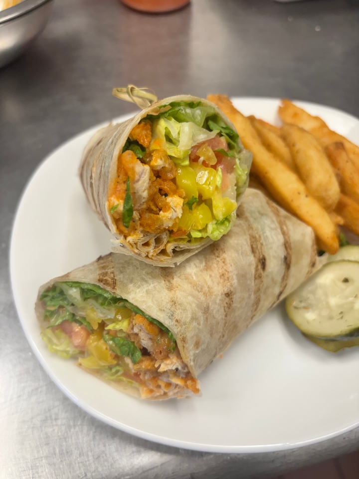 Buffalo Chicken Wrap.
