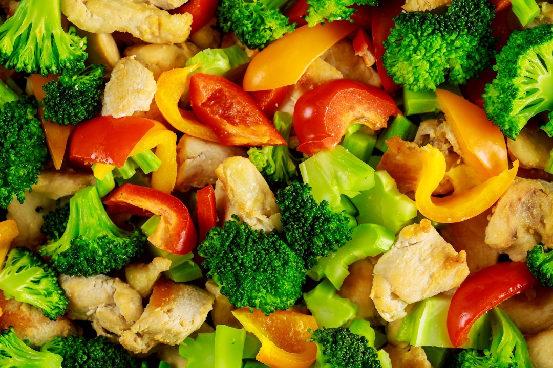 Quart (32oz) Veggie Blend.