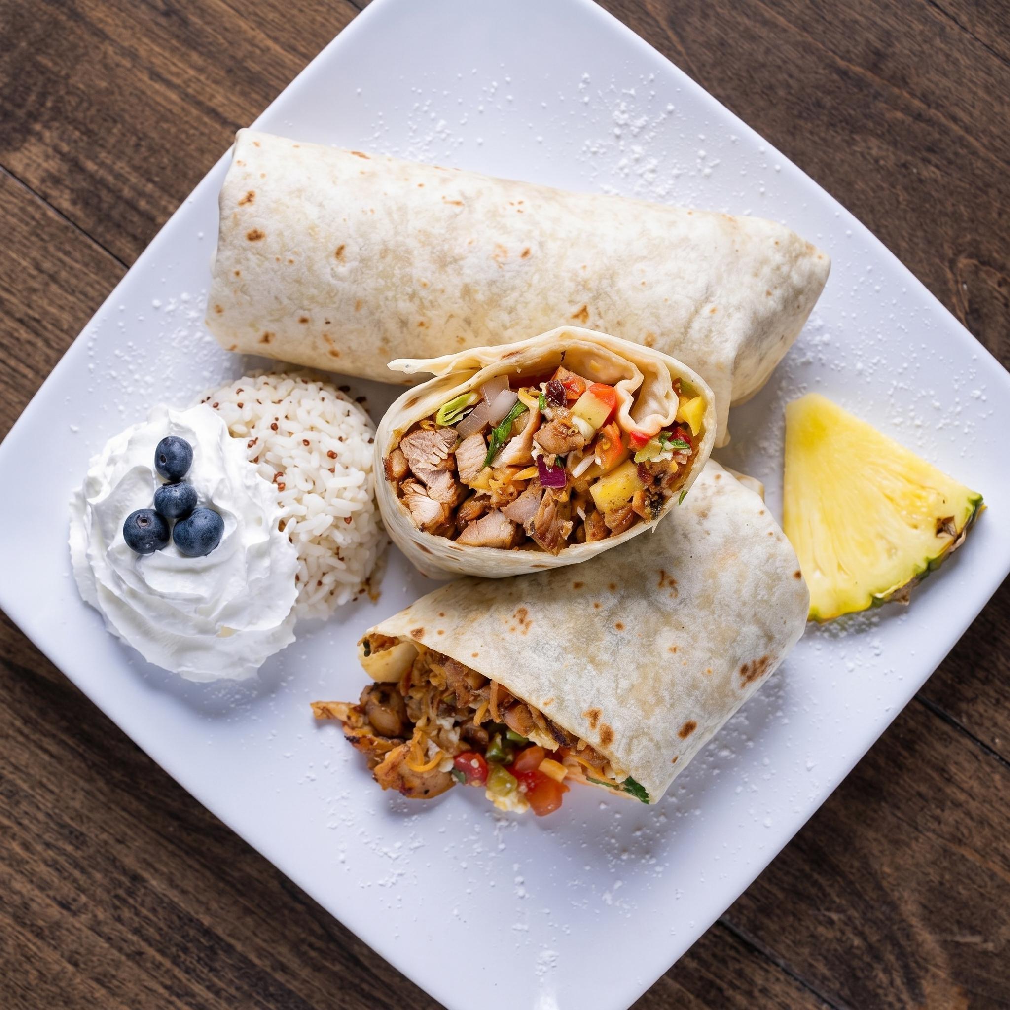 LIMóN Breakfast Burrito.