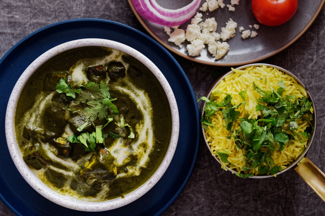 Palak Paneer.