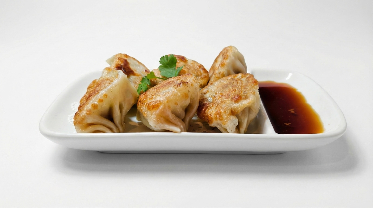 Pork & Cabbage Potstickers.