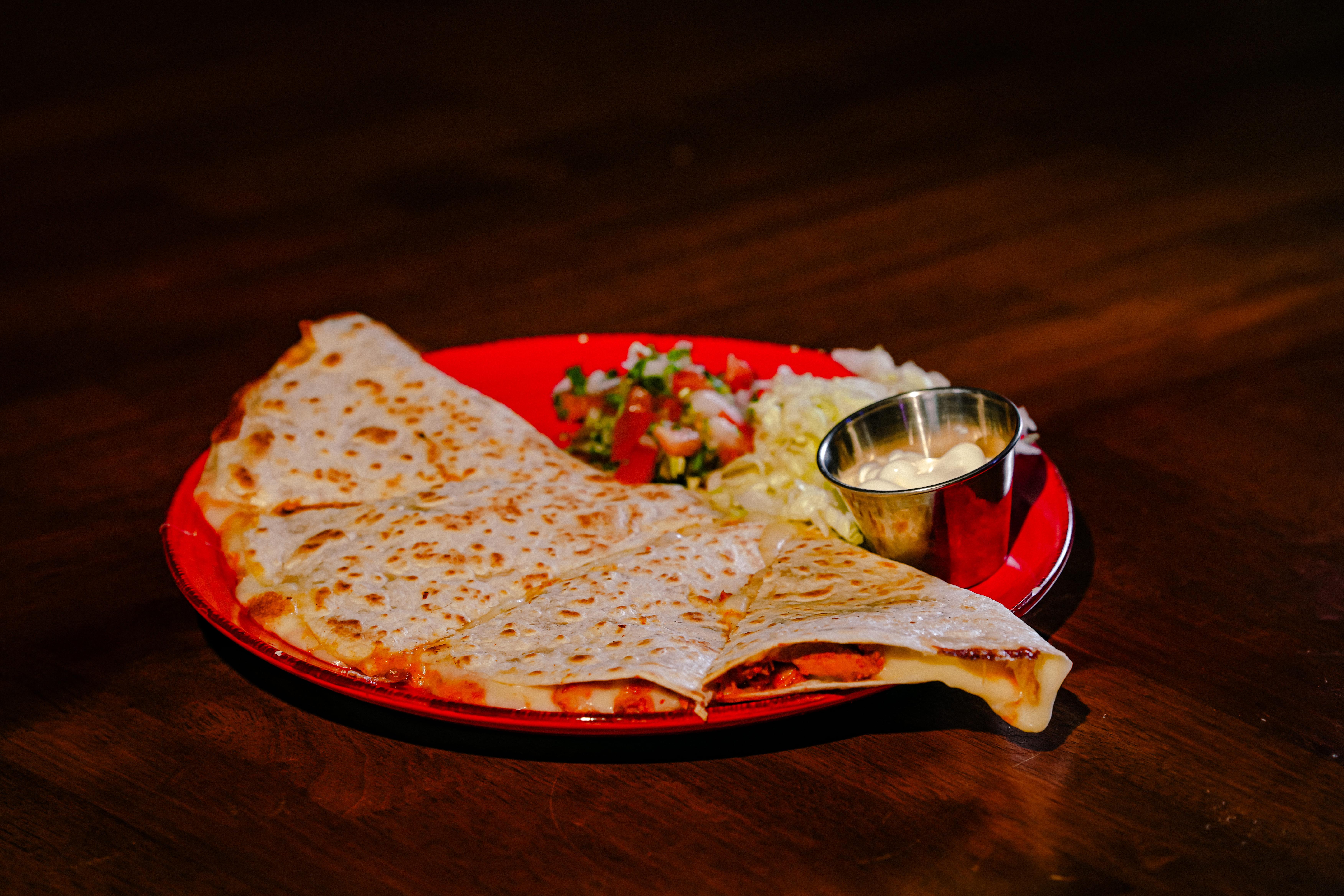 Quesadillas.