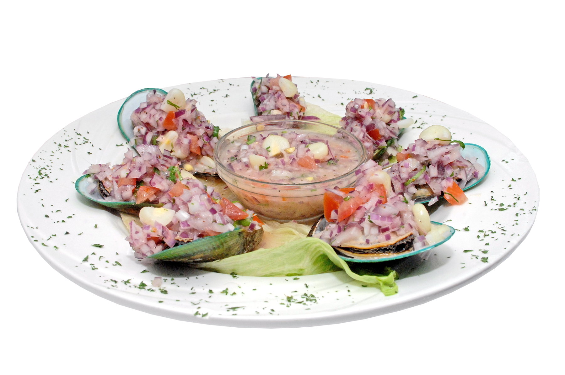 Choritos a la Chalaca.