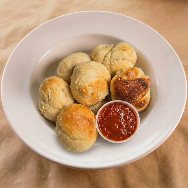 Half Garlic Knots.
