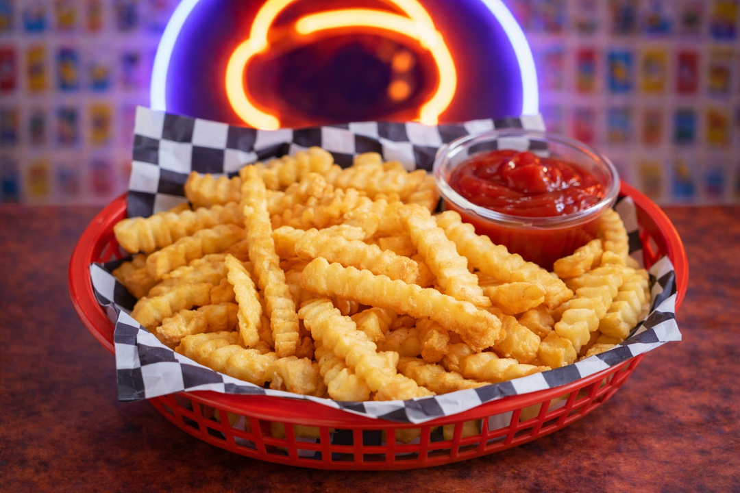 Crinkle Cut Fries.