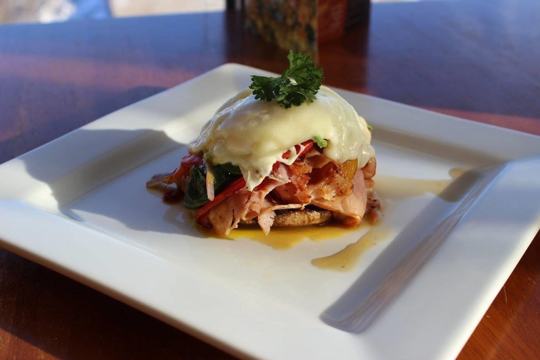 Oh Yeah! Portabella Breakfast.