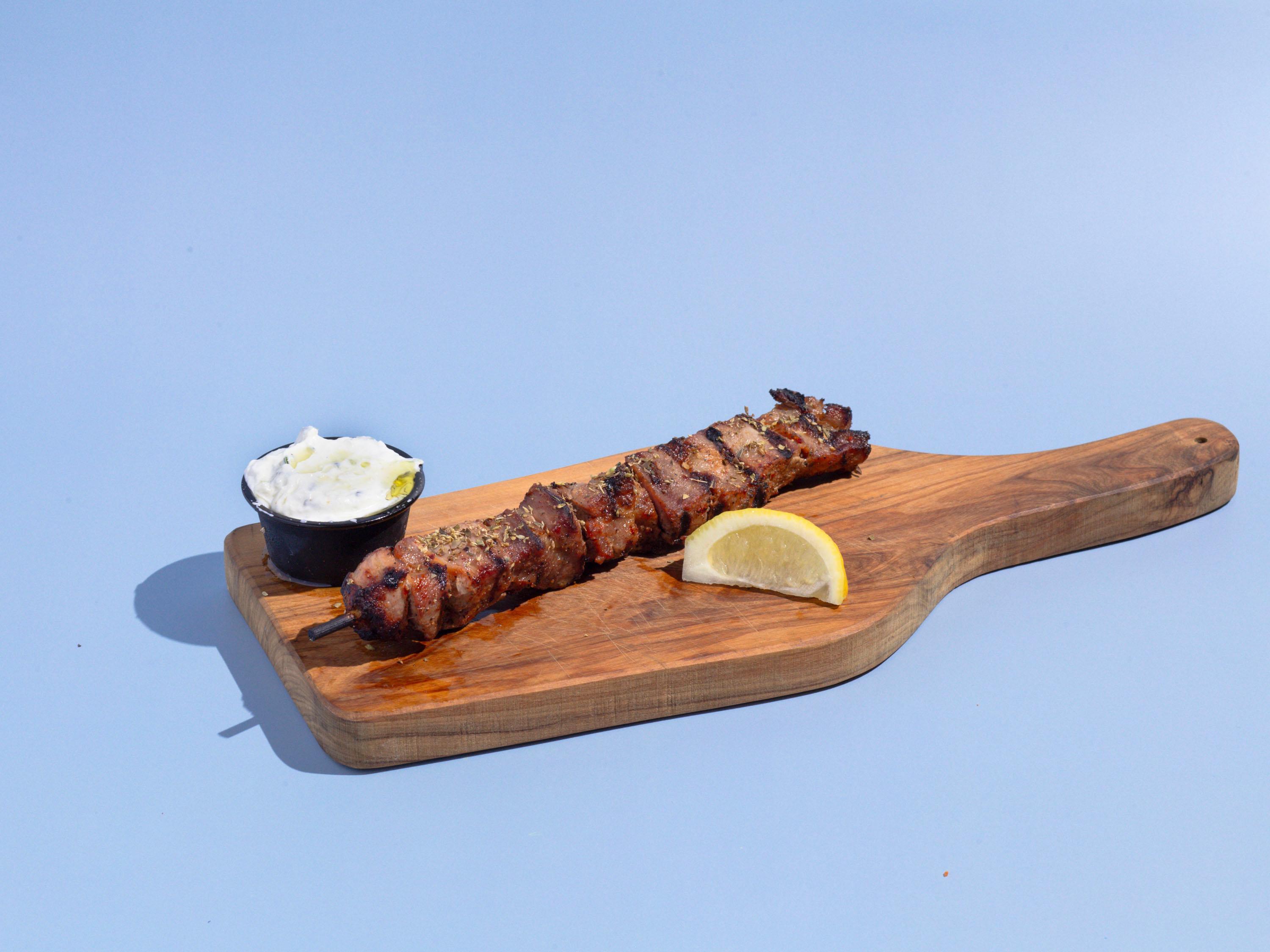 Pork Souvlaki.
