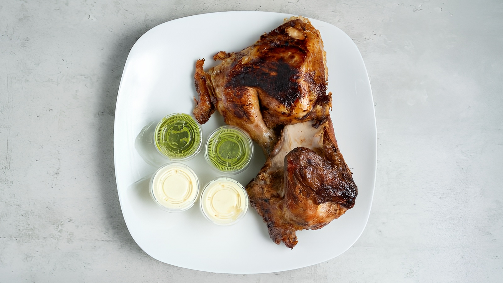 1/2 Chicken Only ( 🍗🔥 ).