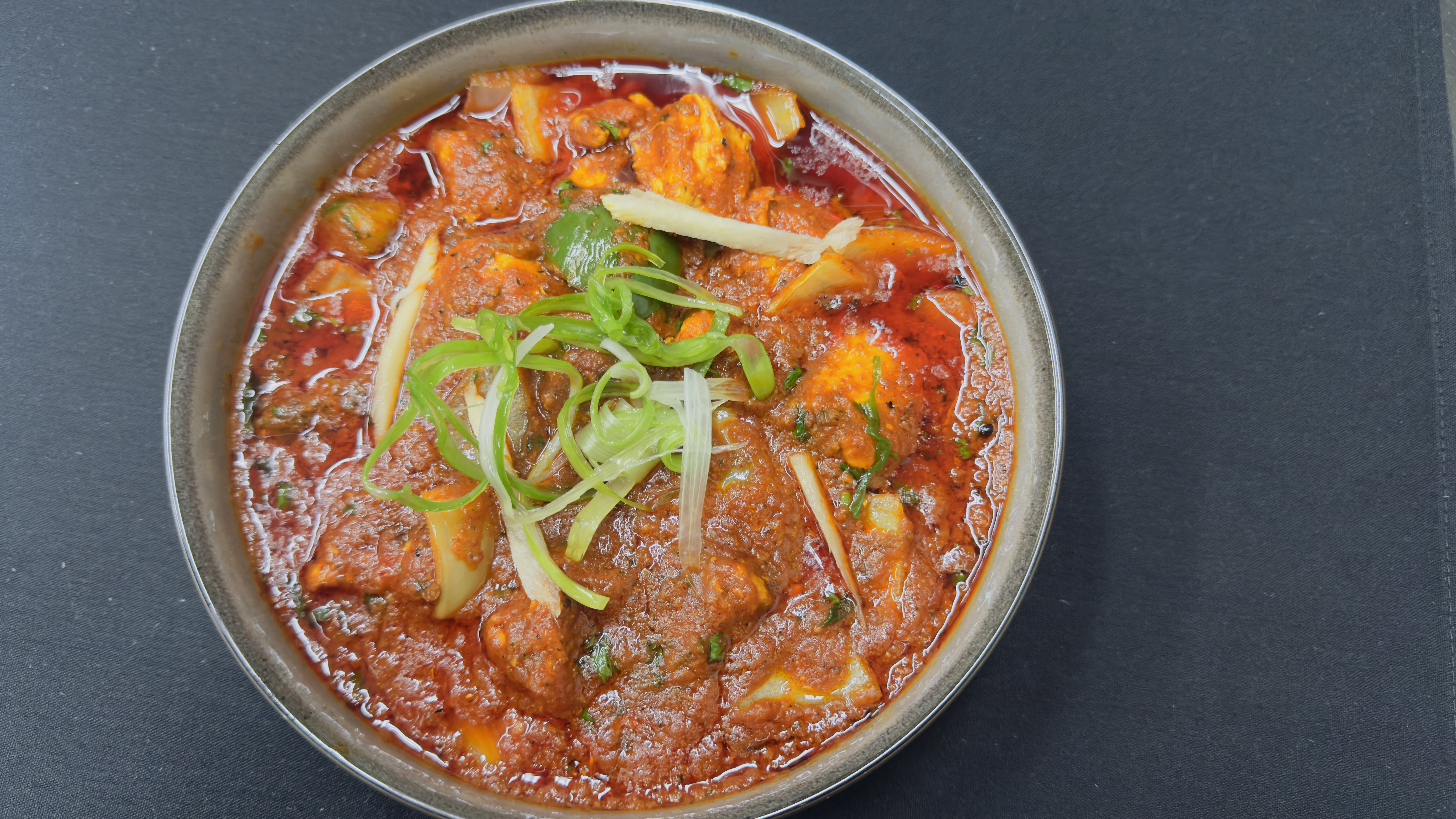 Kadhai Masala Chicken.