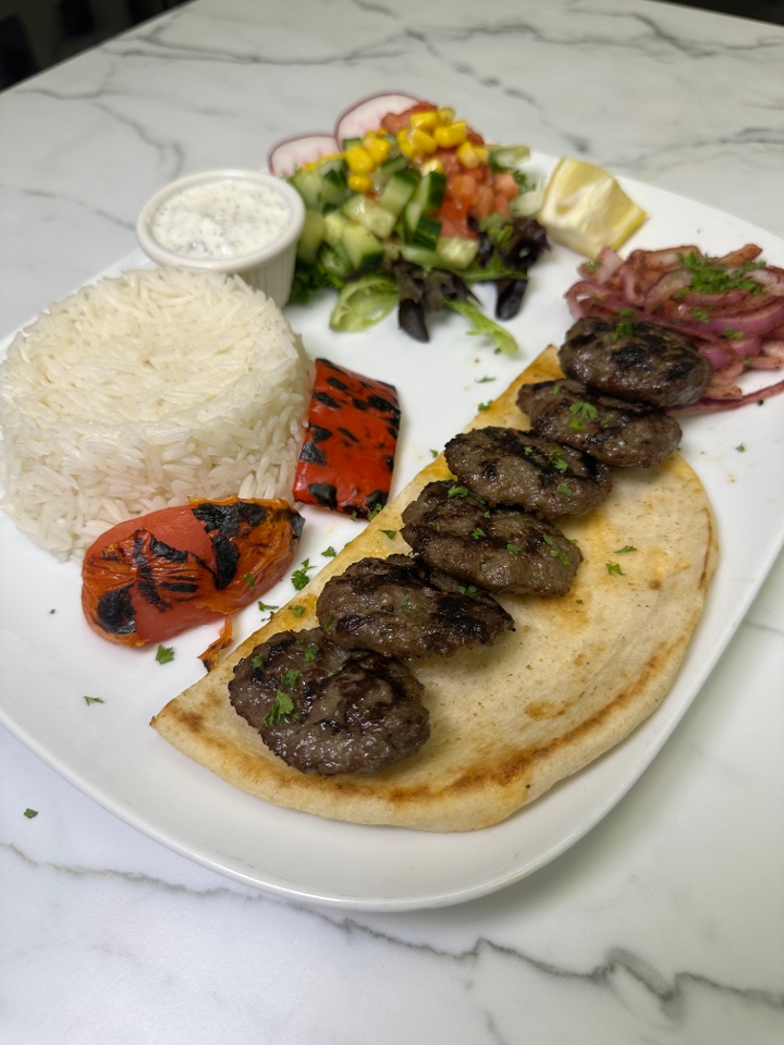 Grilled Kofte Kebab.