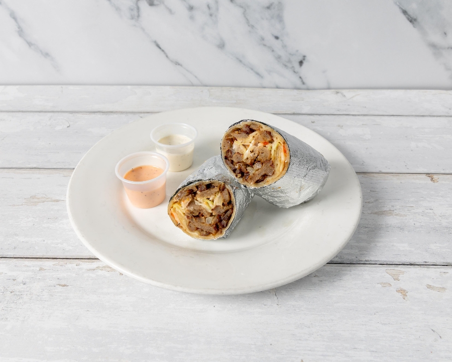 Mix Chicken Kebab Roll.