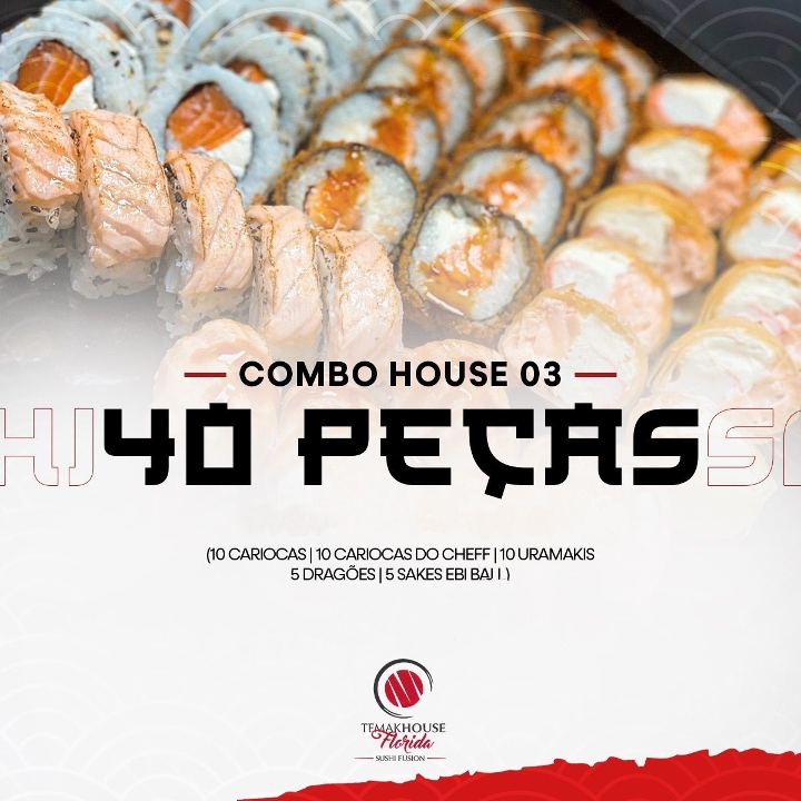 Combo 40 pcs house.