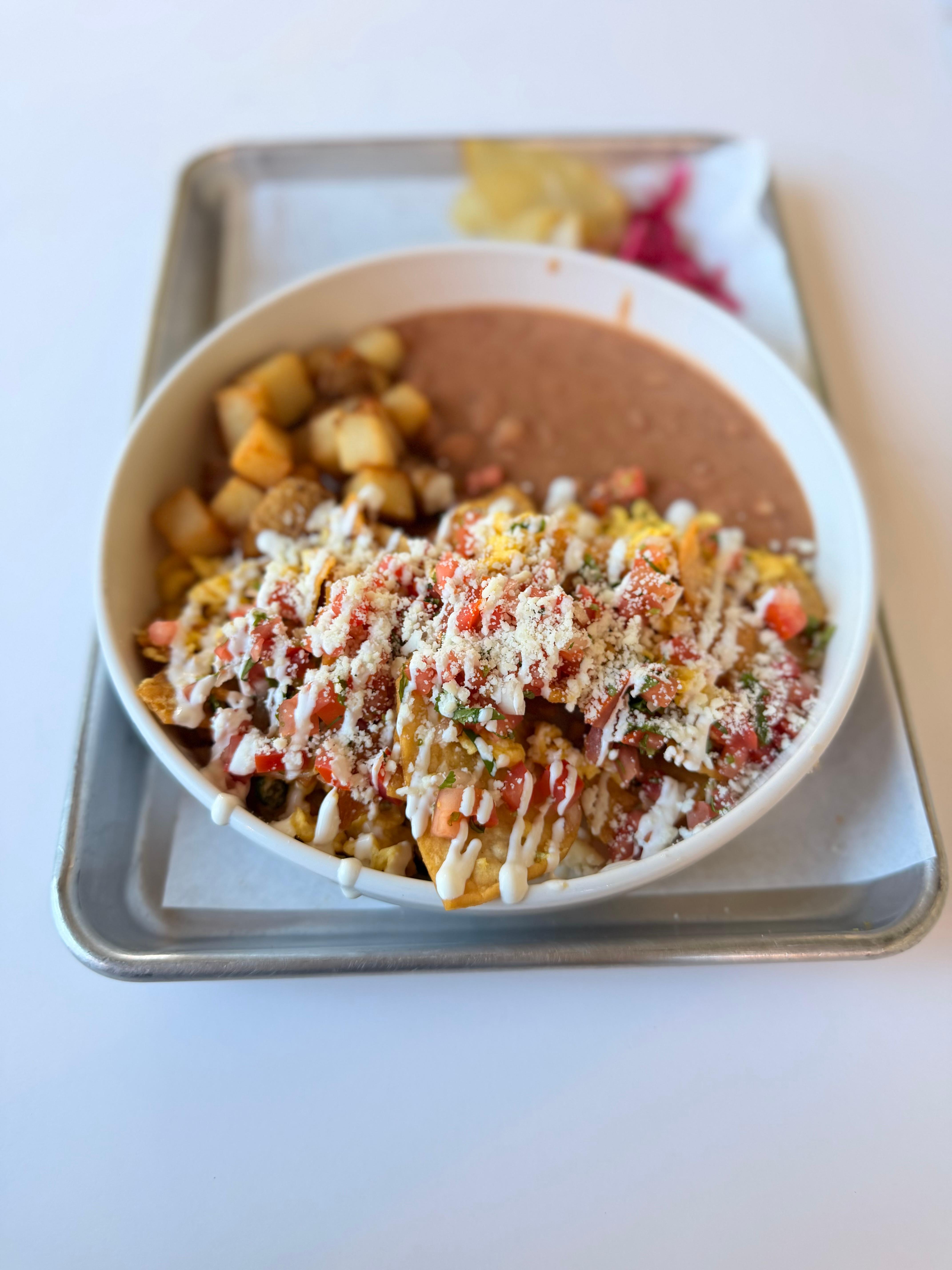 Breakfast Nachos.