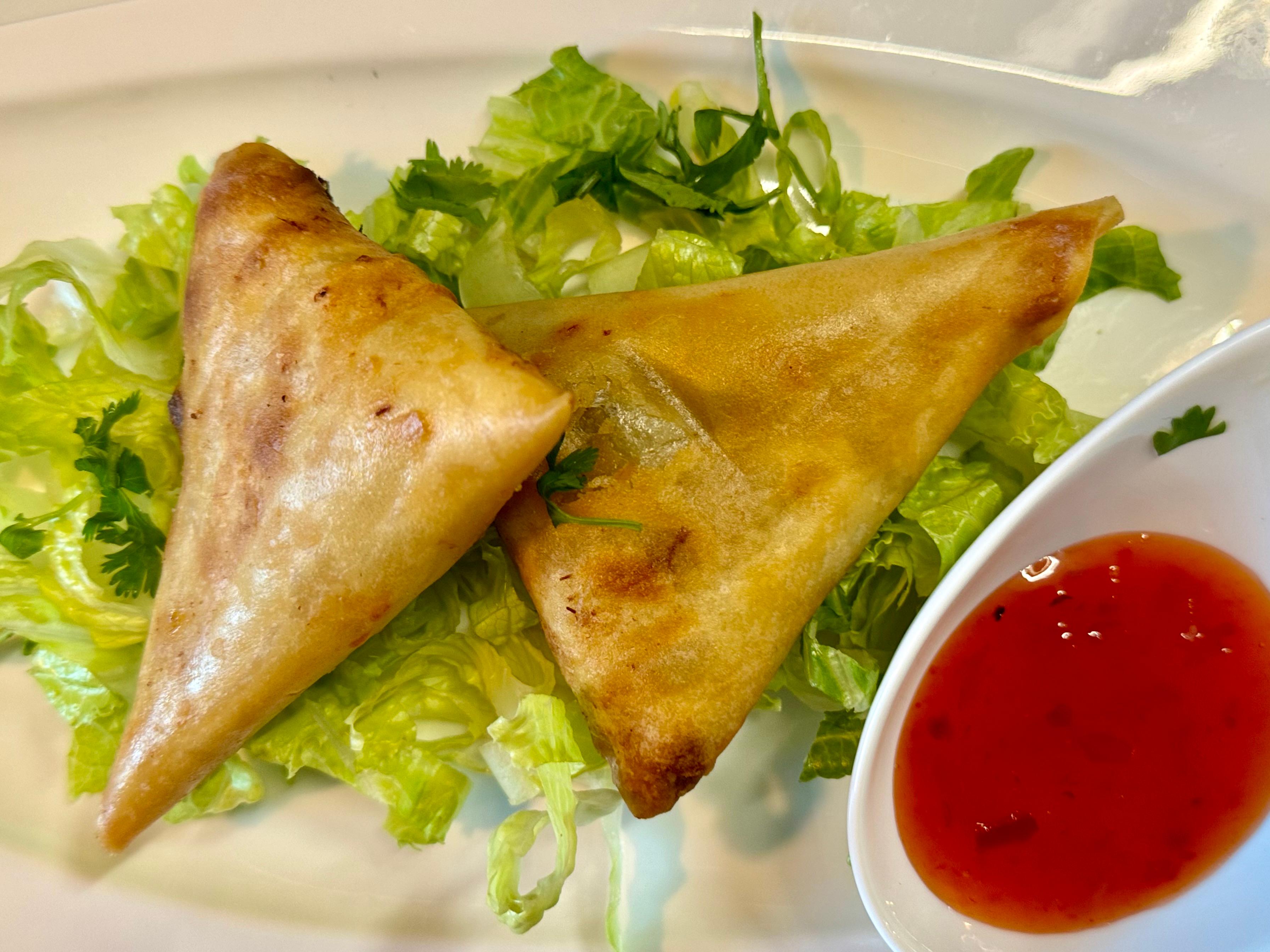 Beef Samosa.