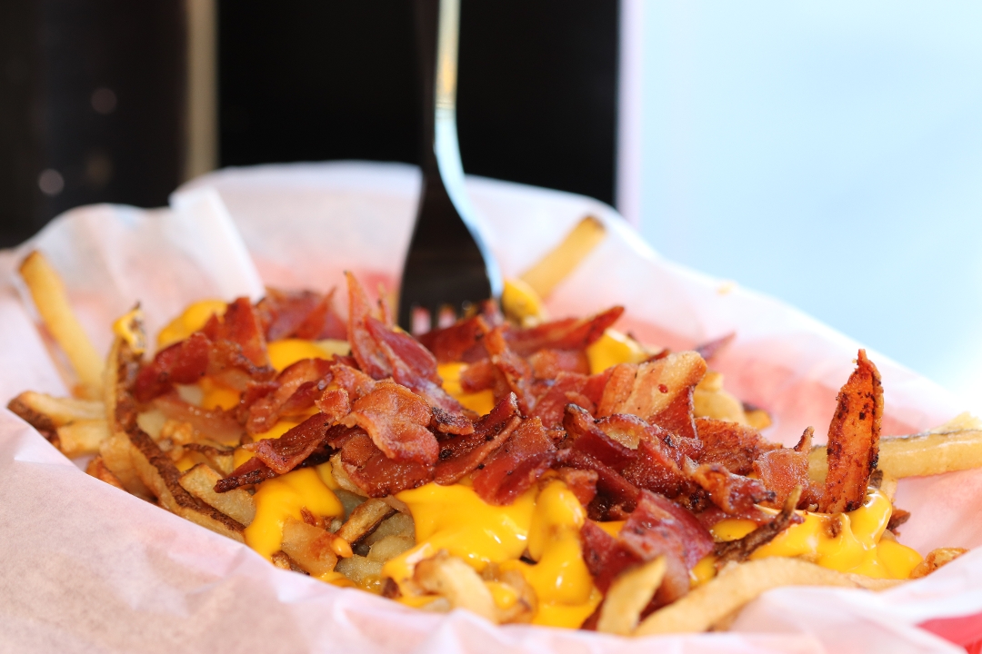 Bacon Cheese Fries.