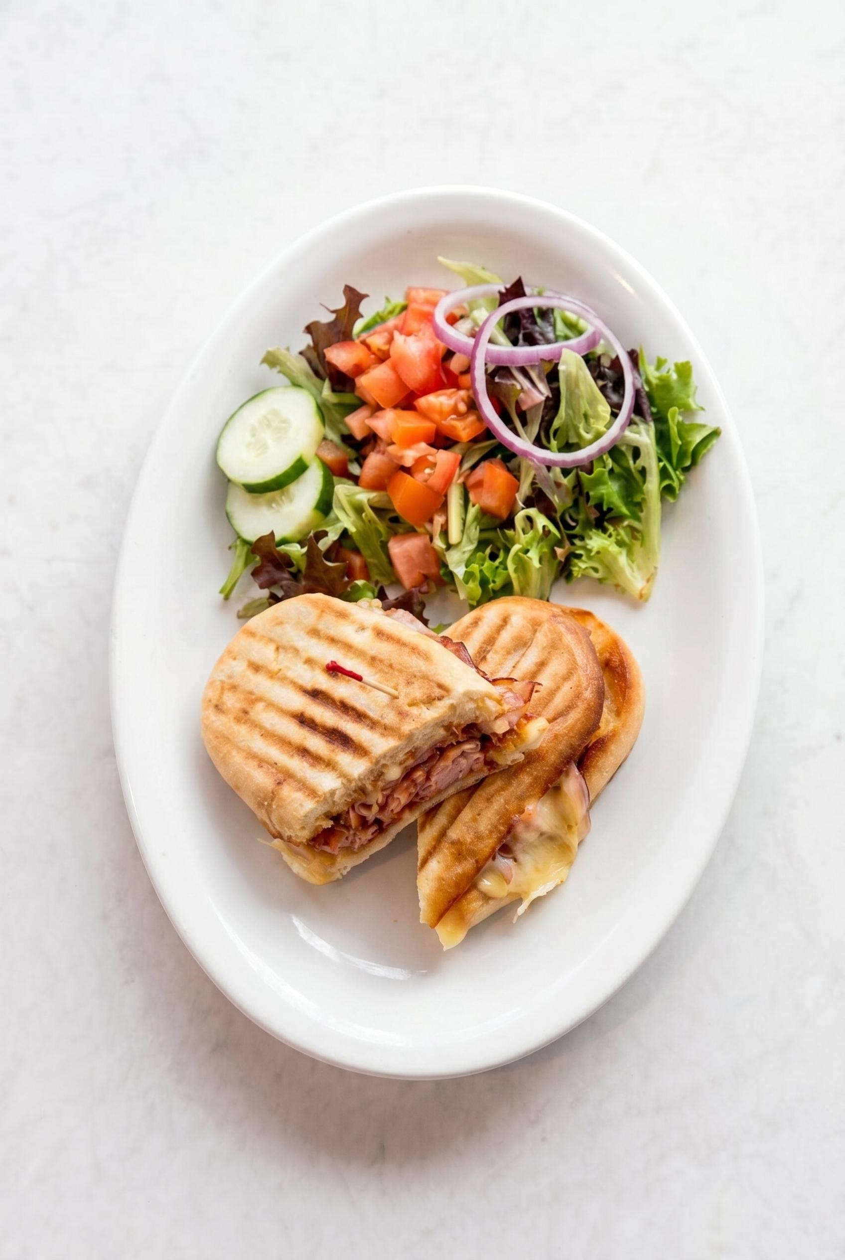 Ham. Swiss. Bacon. Panini.