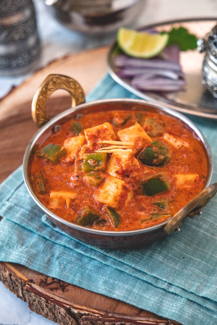 Kadai Paneer.