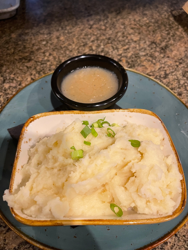 Garlic Mashed Potatoes.
