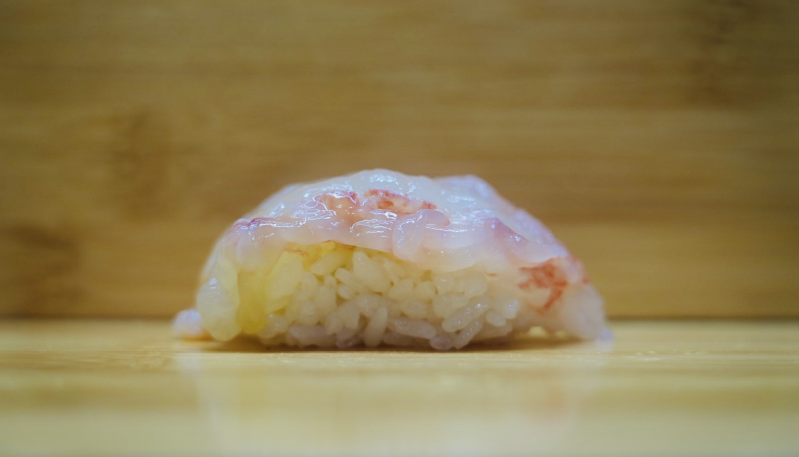 Botan Ebi Sushi.