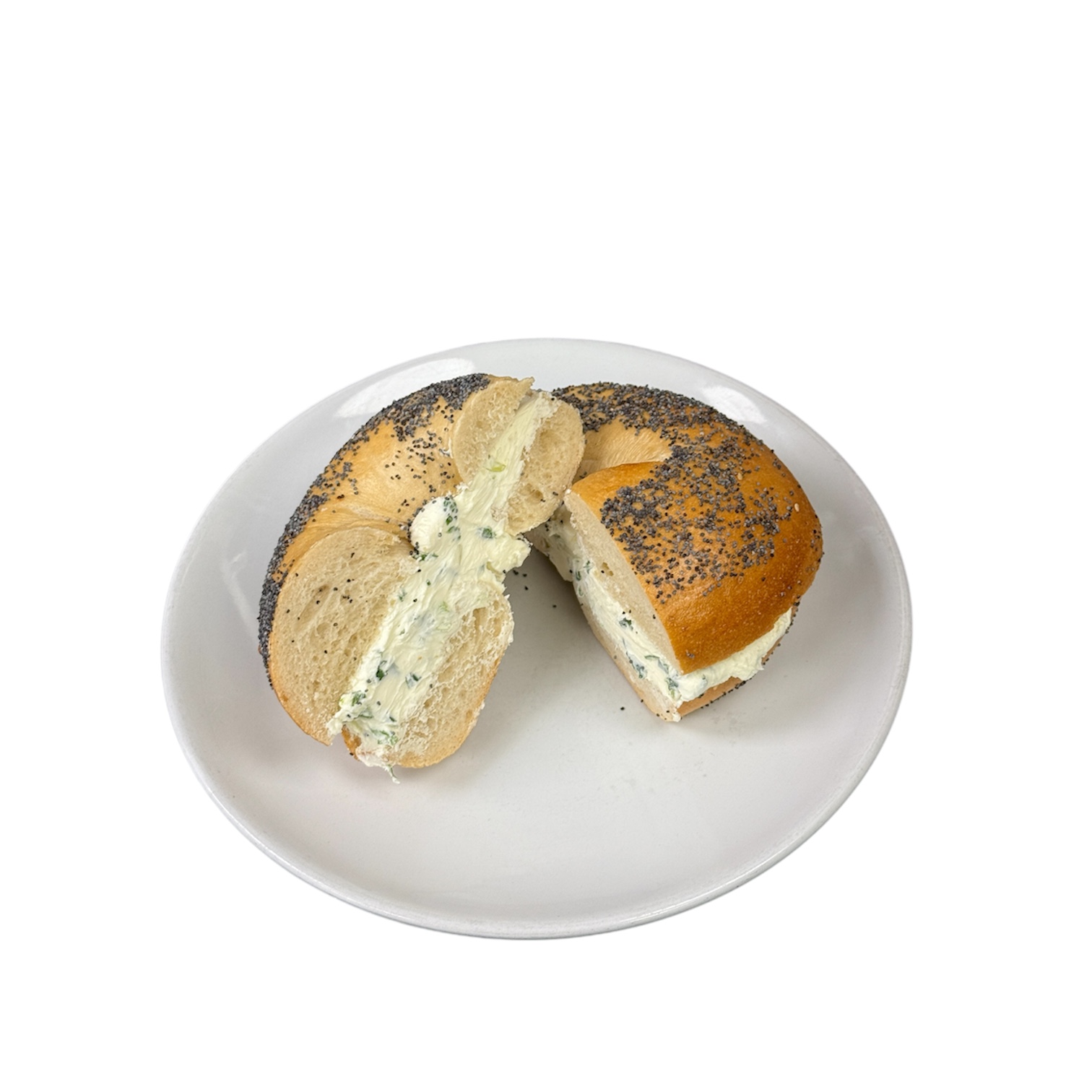 Tofu Scallion Cream Cheese Sandwich.