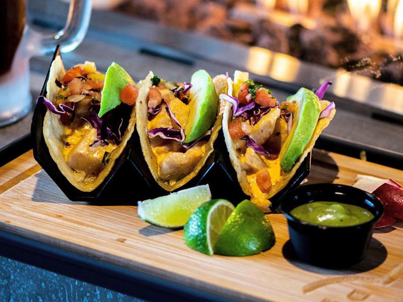 Tacos Surf & Turf.